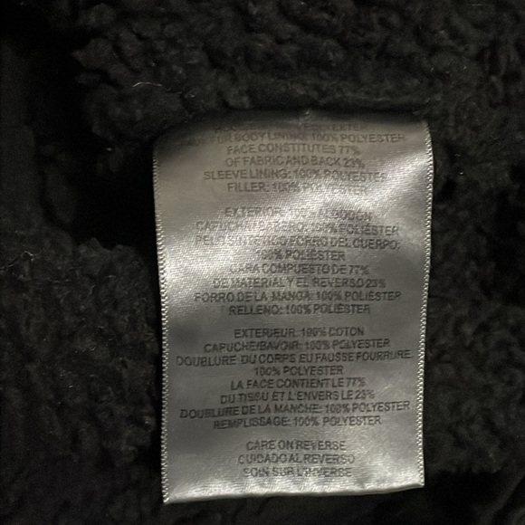 Levi’s Black Utility Jacket Large - Picture 11 of 11